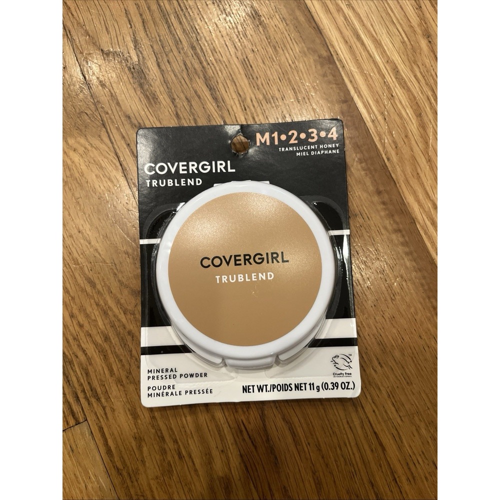 Covergirl Trublend Mineral Pressed Powder M1234 Translucent HONEY M1 2 3 4